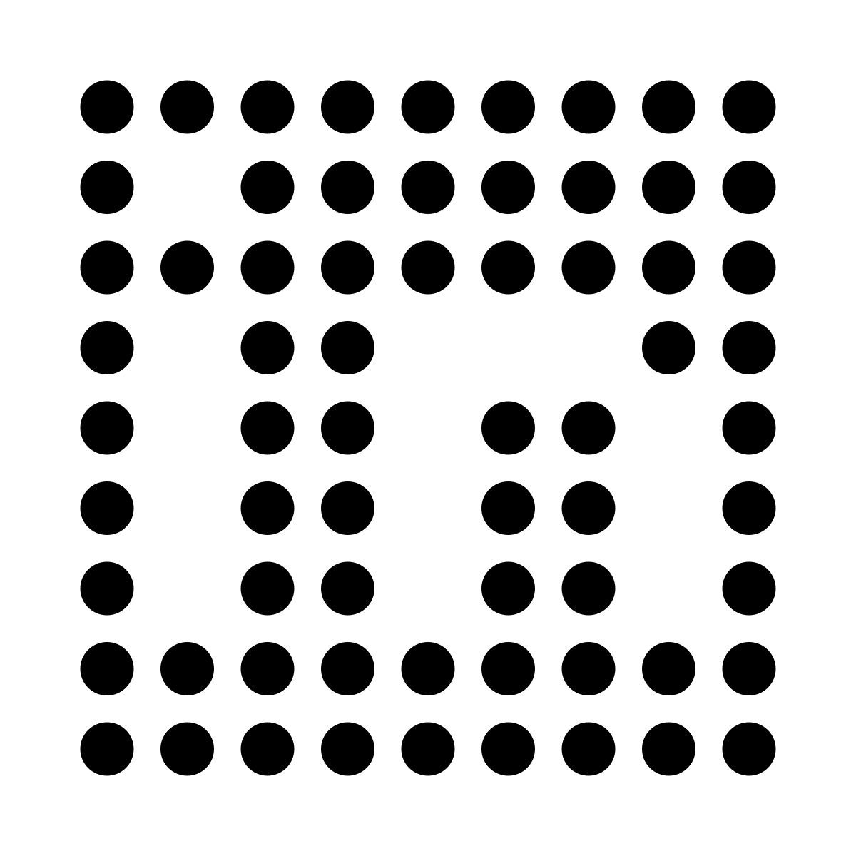 led style linkedin icon