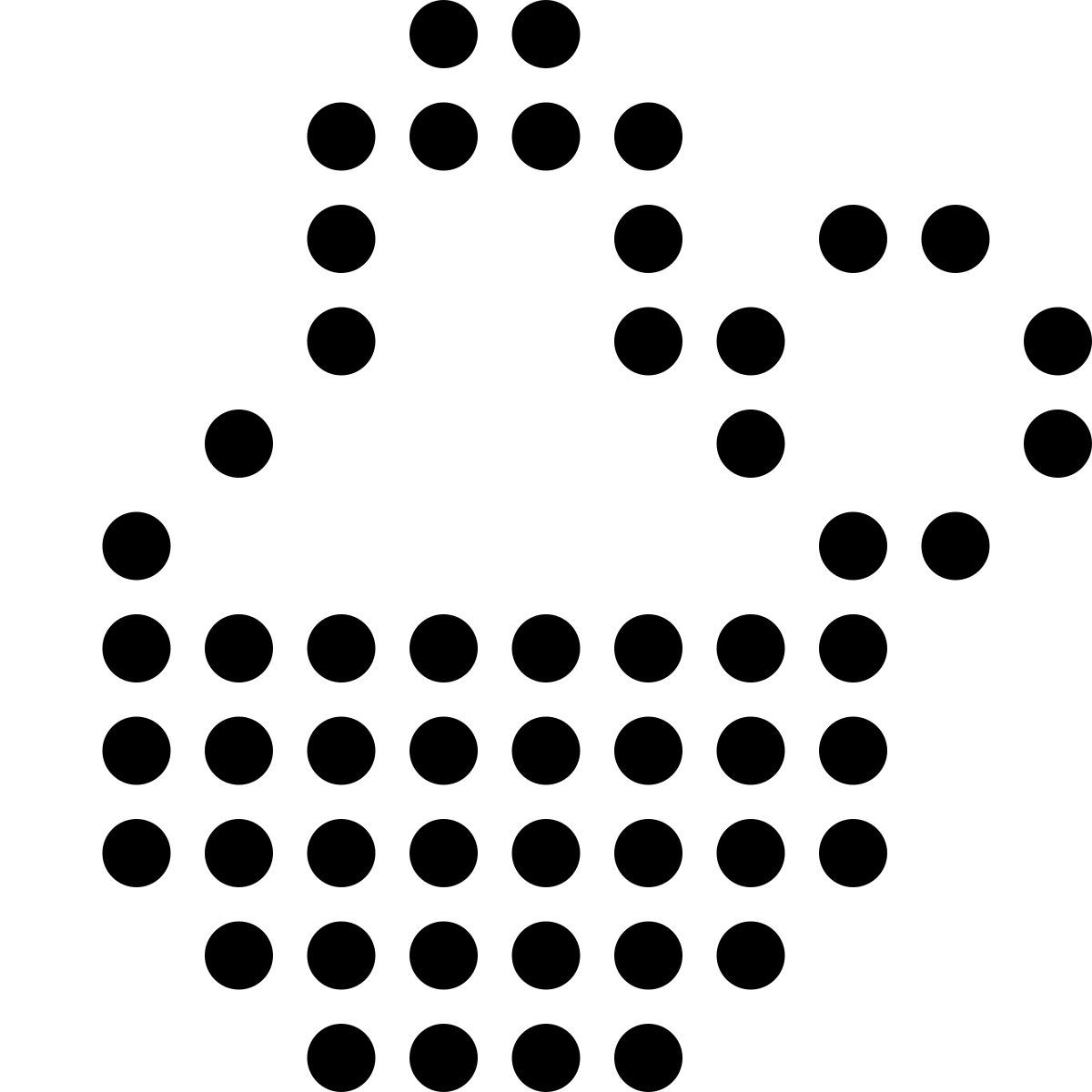 led style olive oil icon