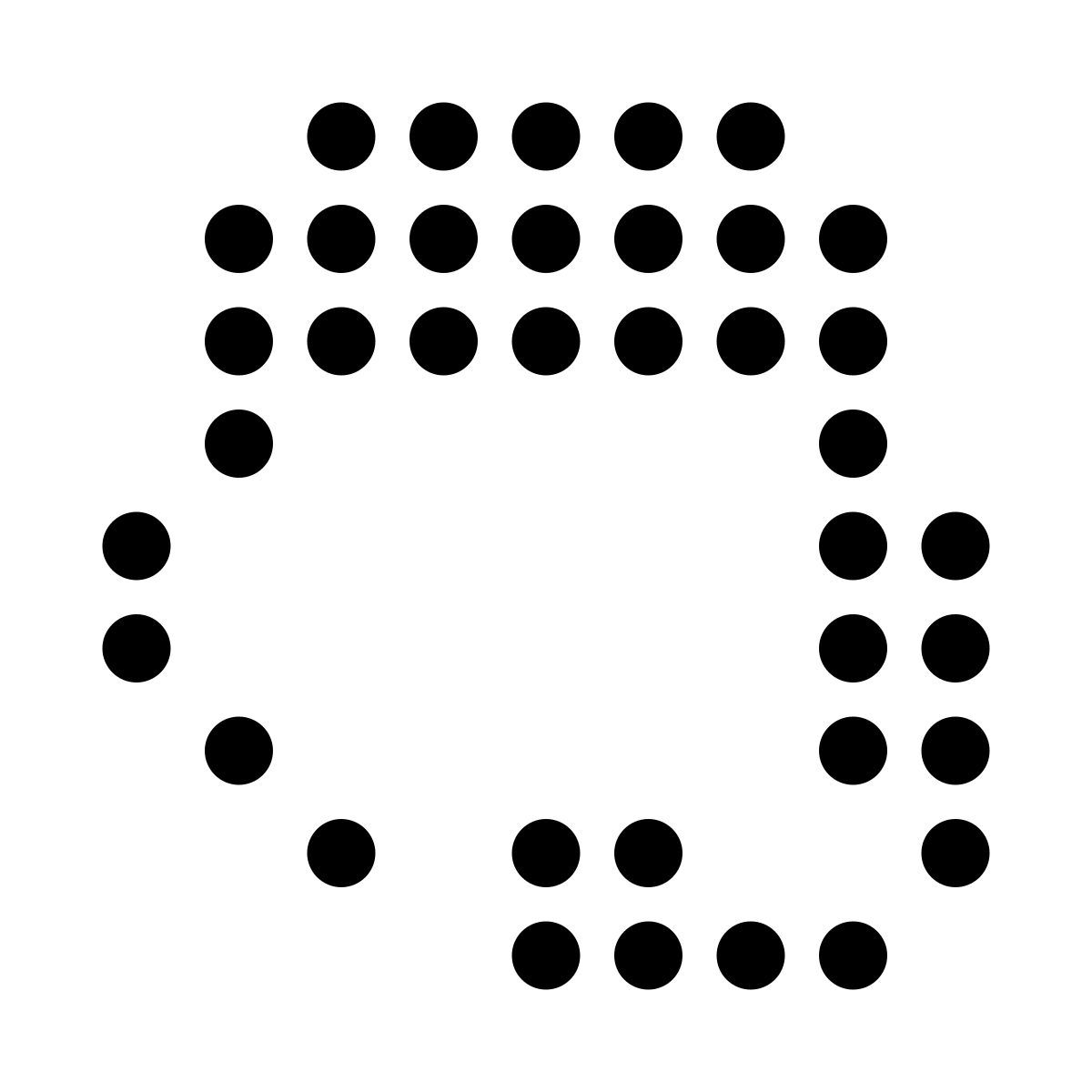 led style online support icon