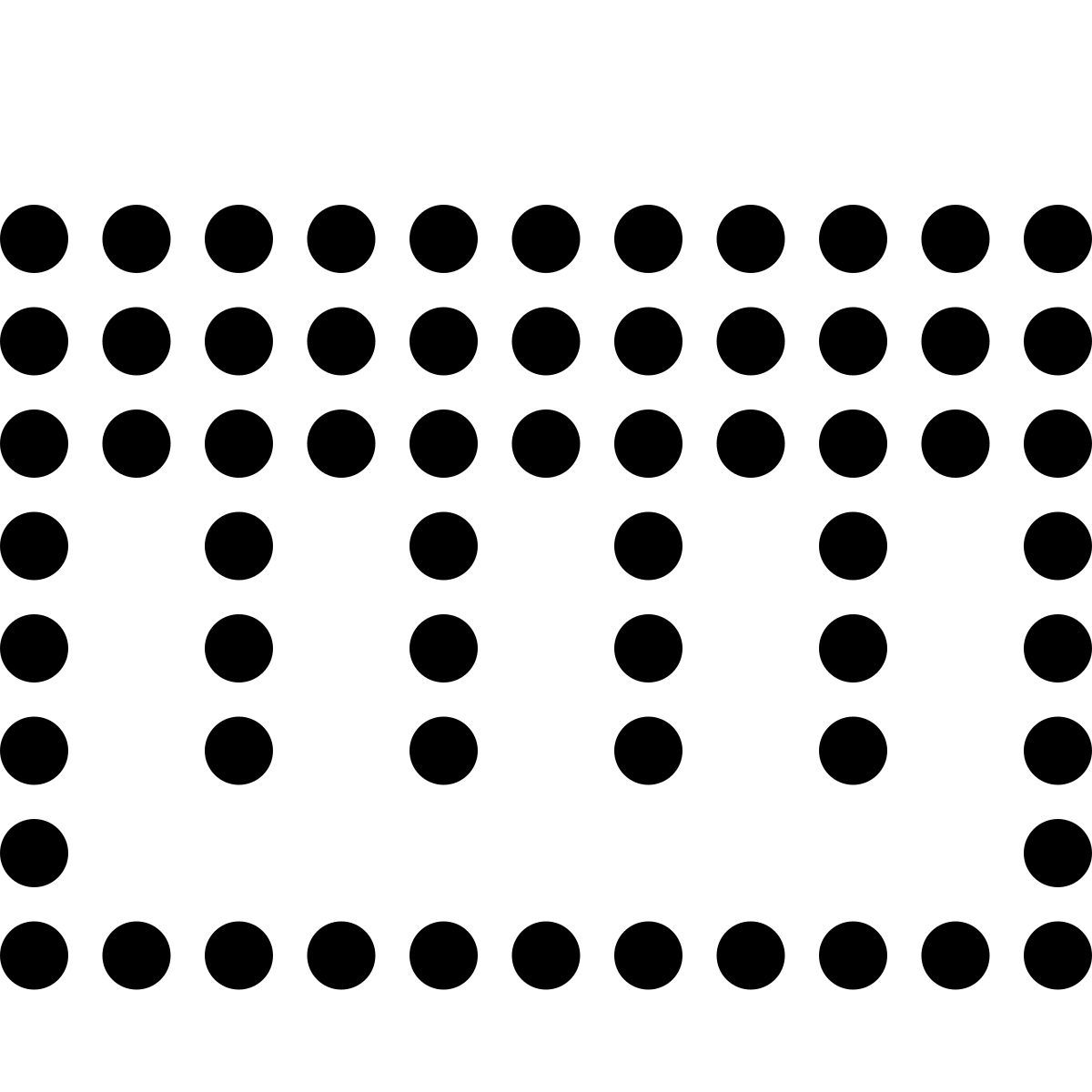 led style piano icon