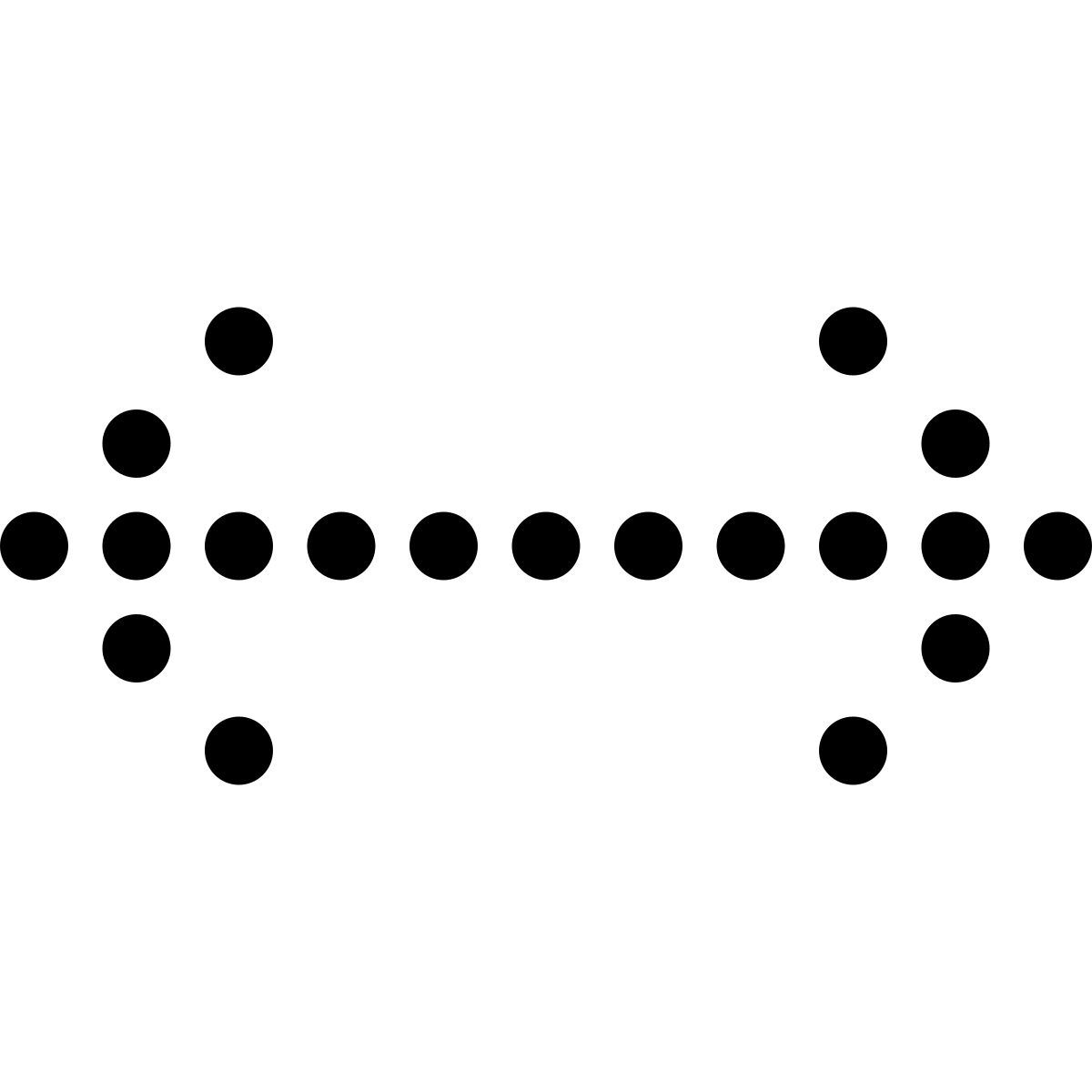 led style 수평 크기를 조정 icon