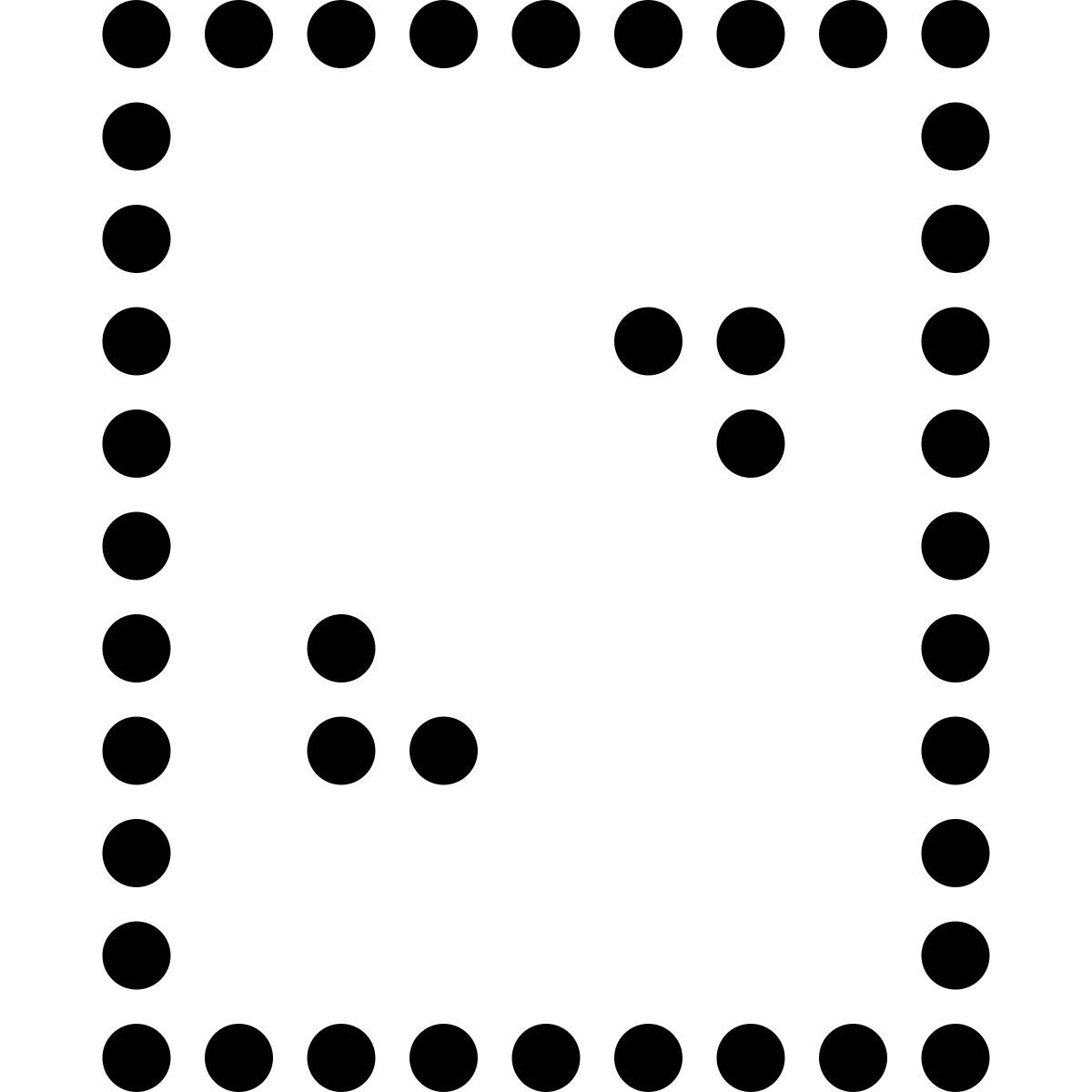 led style screen resolution icon