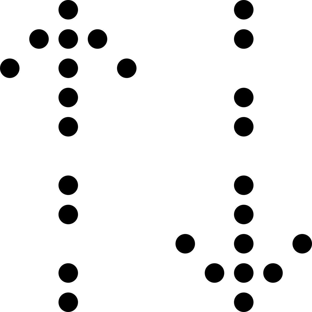 led style sorting arrows icon