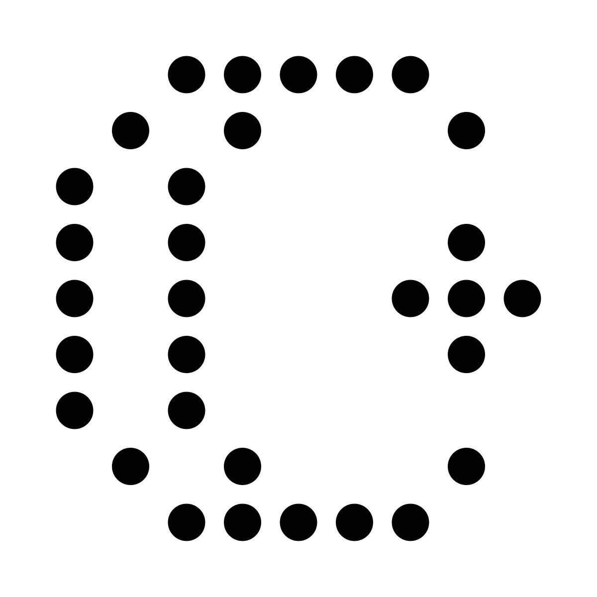 led style 스타 초승달 icon