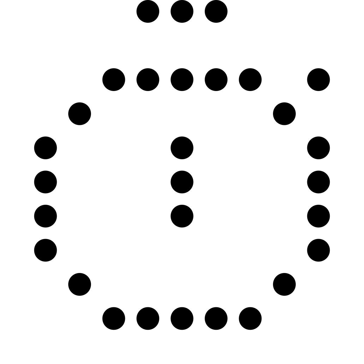 led style 时间 icon