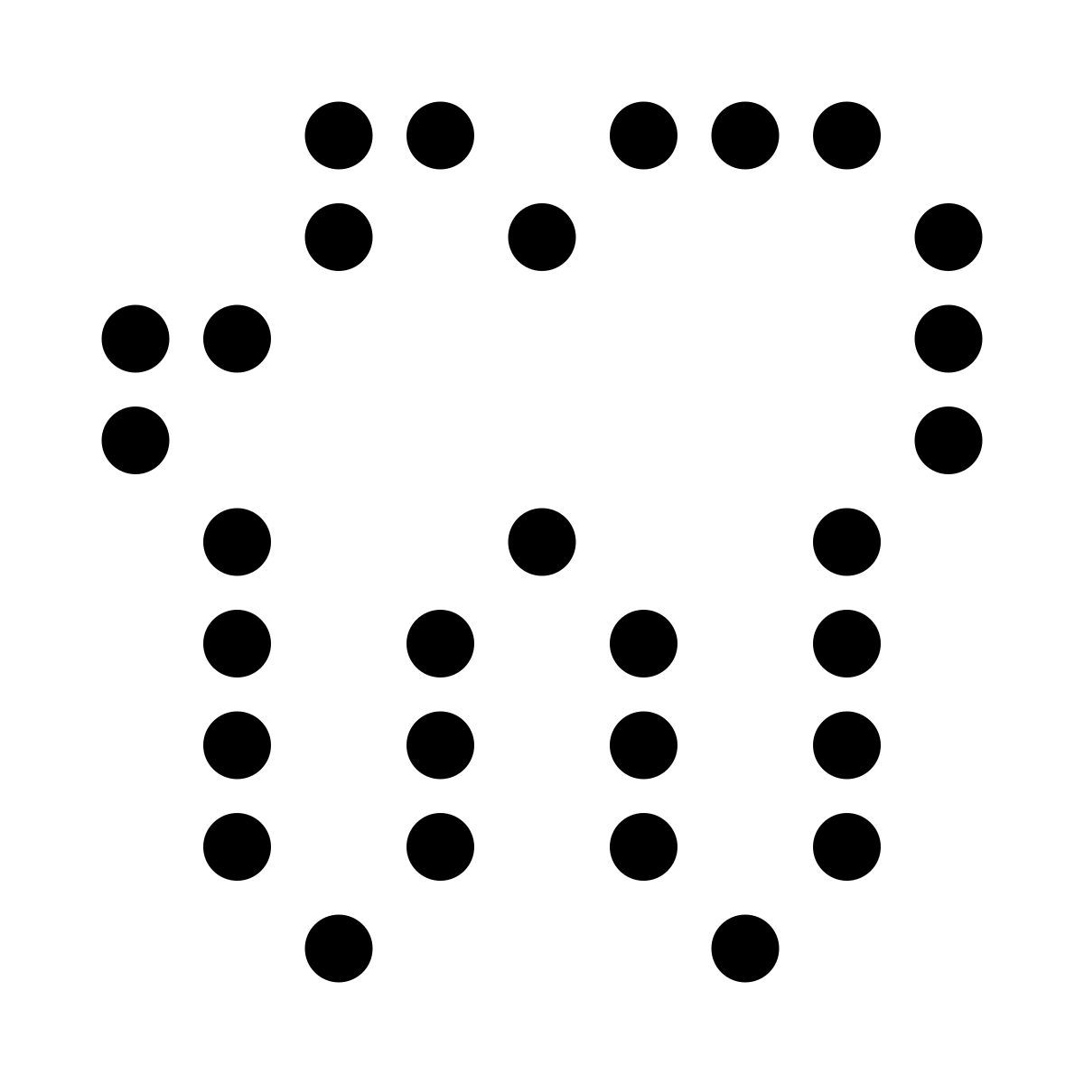 led style diente roto icon