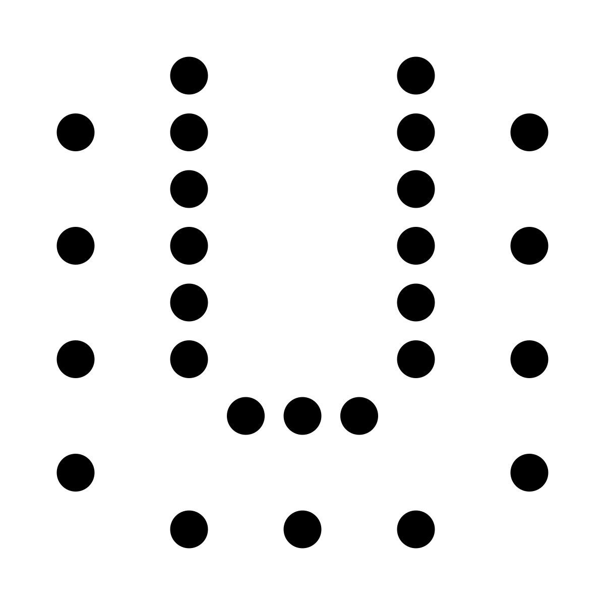 led style style en u icon