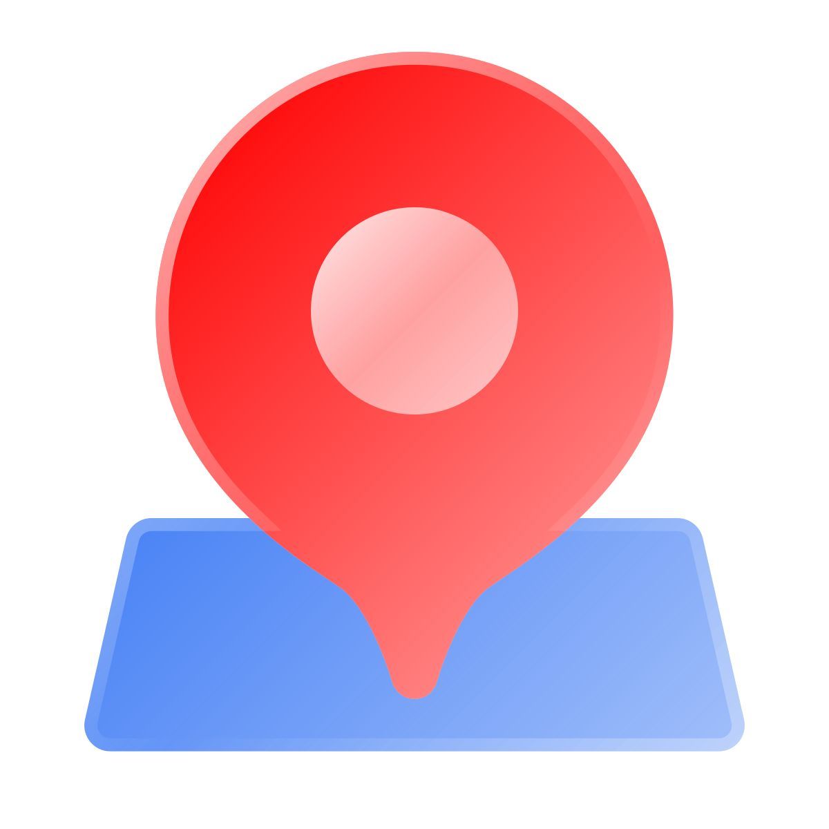 liquid glass color style adresse icon