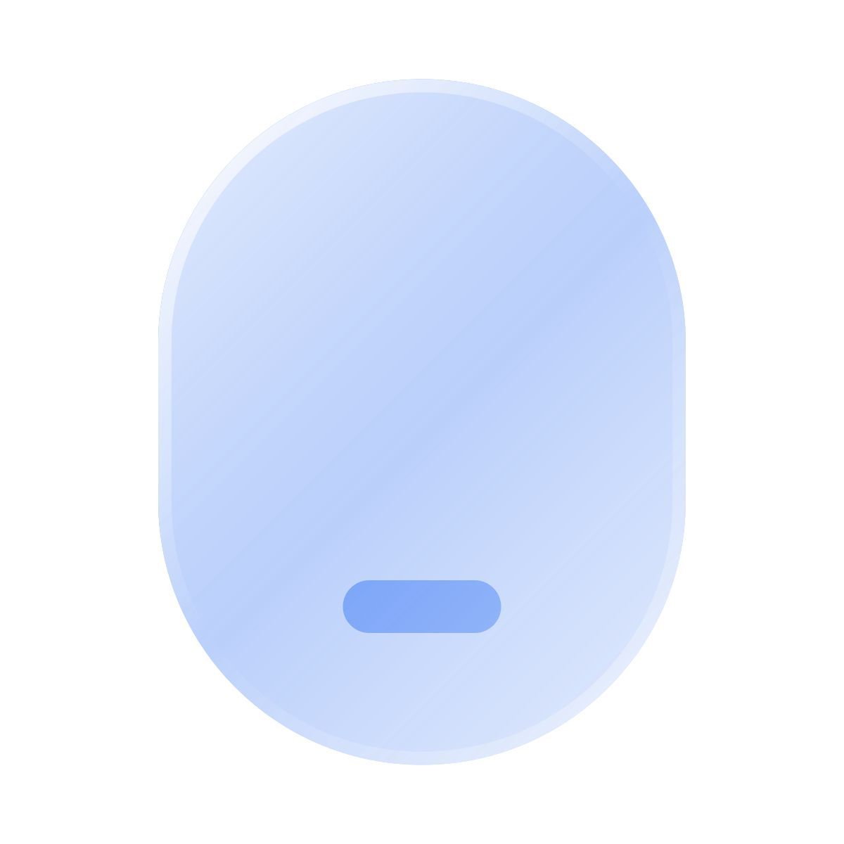 liquid glass color style finestra dell'aeroplano chiusa icon