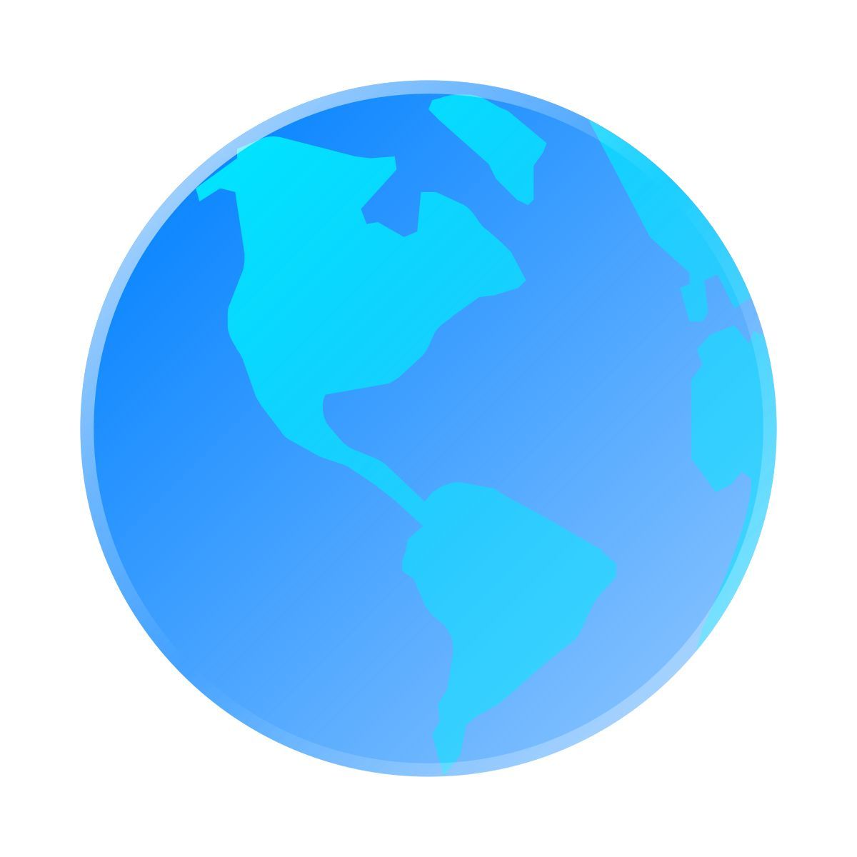 liquid glass color style amerika icon