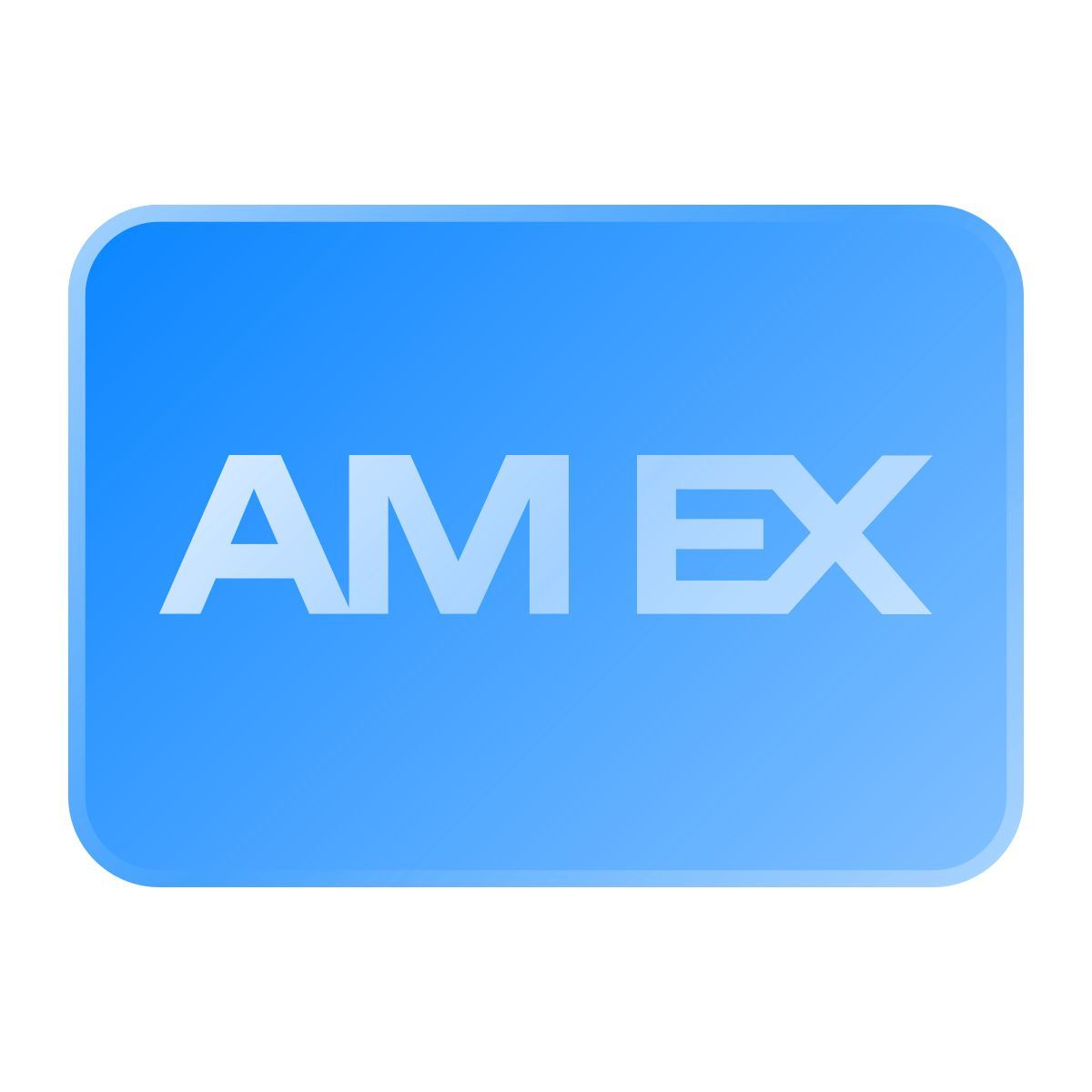 liquid glass color style amex icon