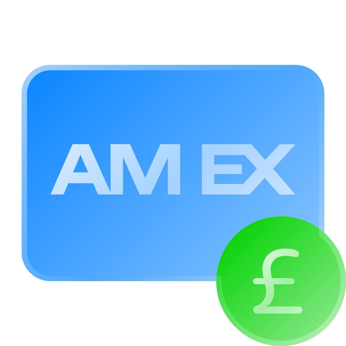 liquid glass color style amex icon