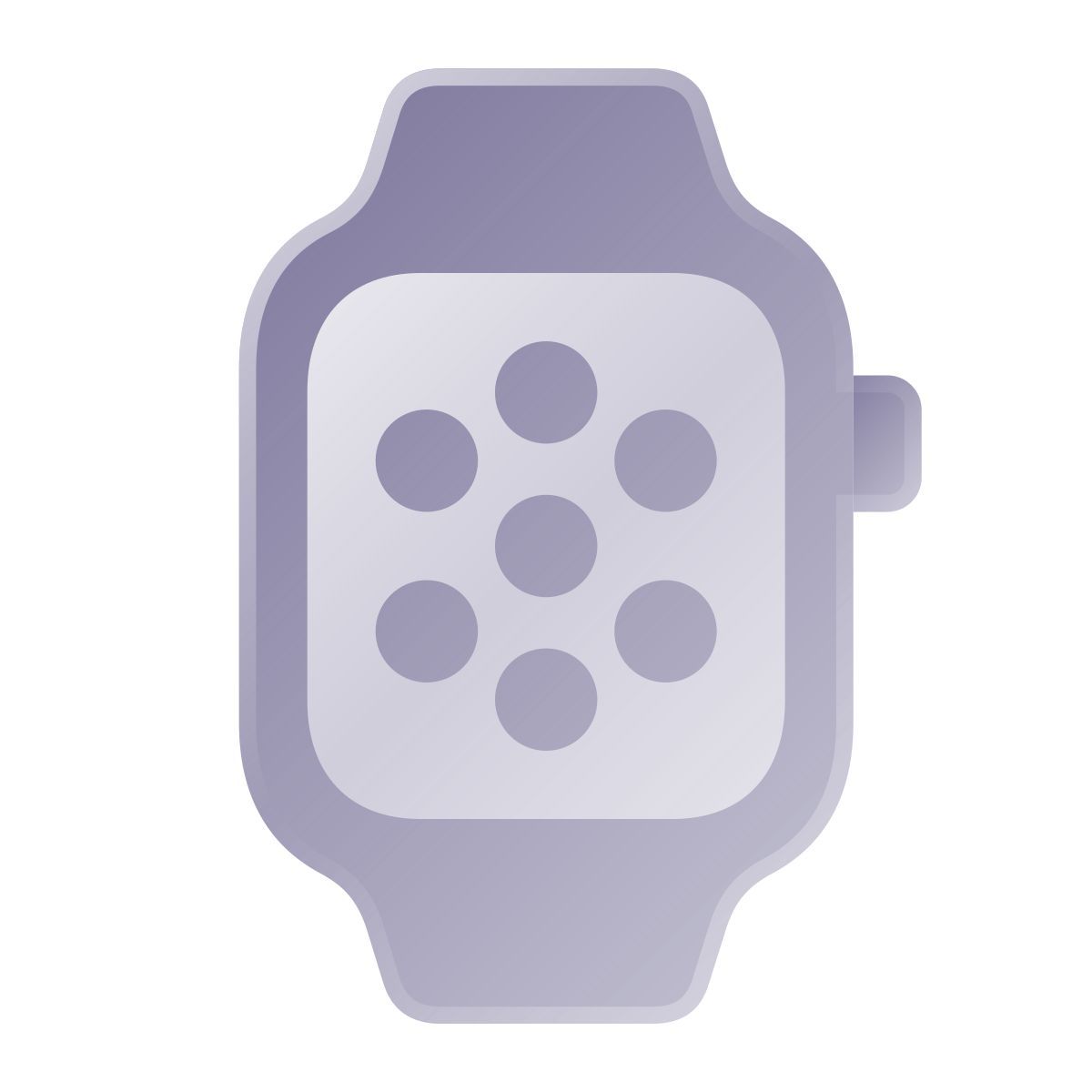 liquid glass color style apps de apple watch icon