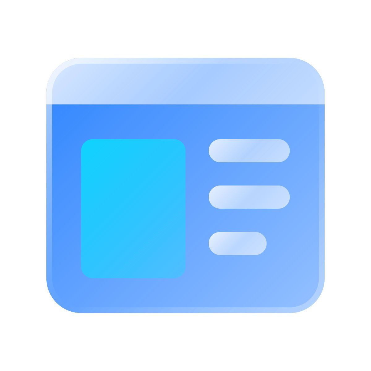 liquid glass color style anwendung icon