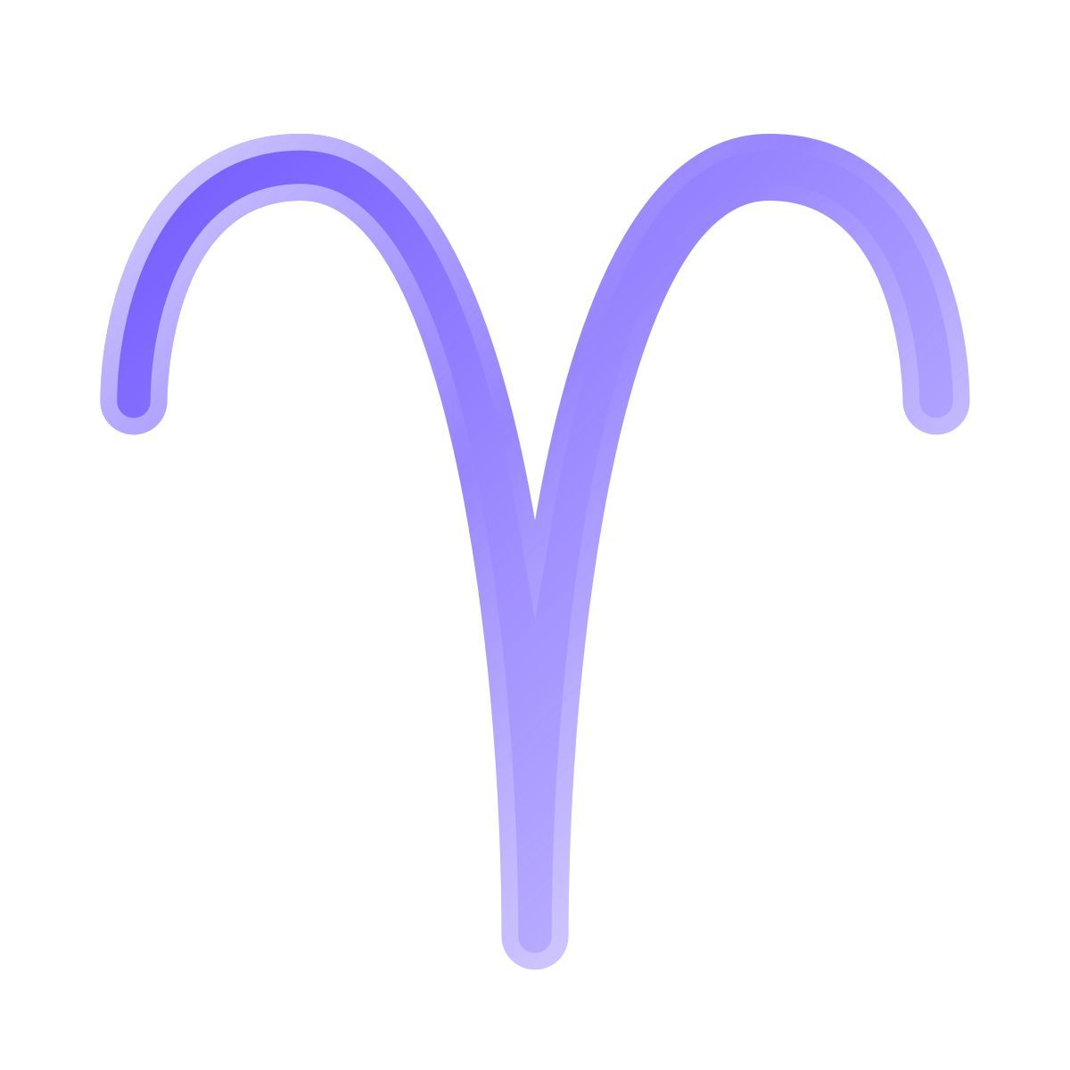 liquid glass color style bélier icon