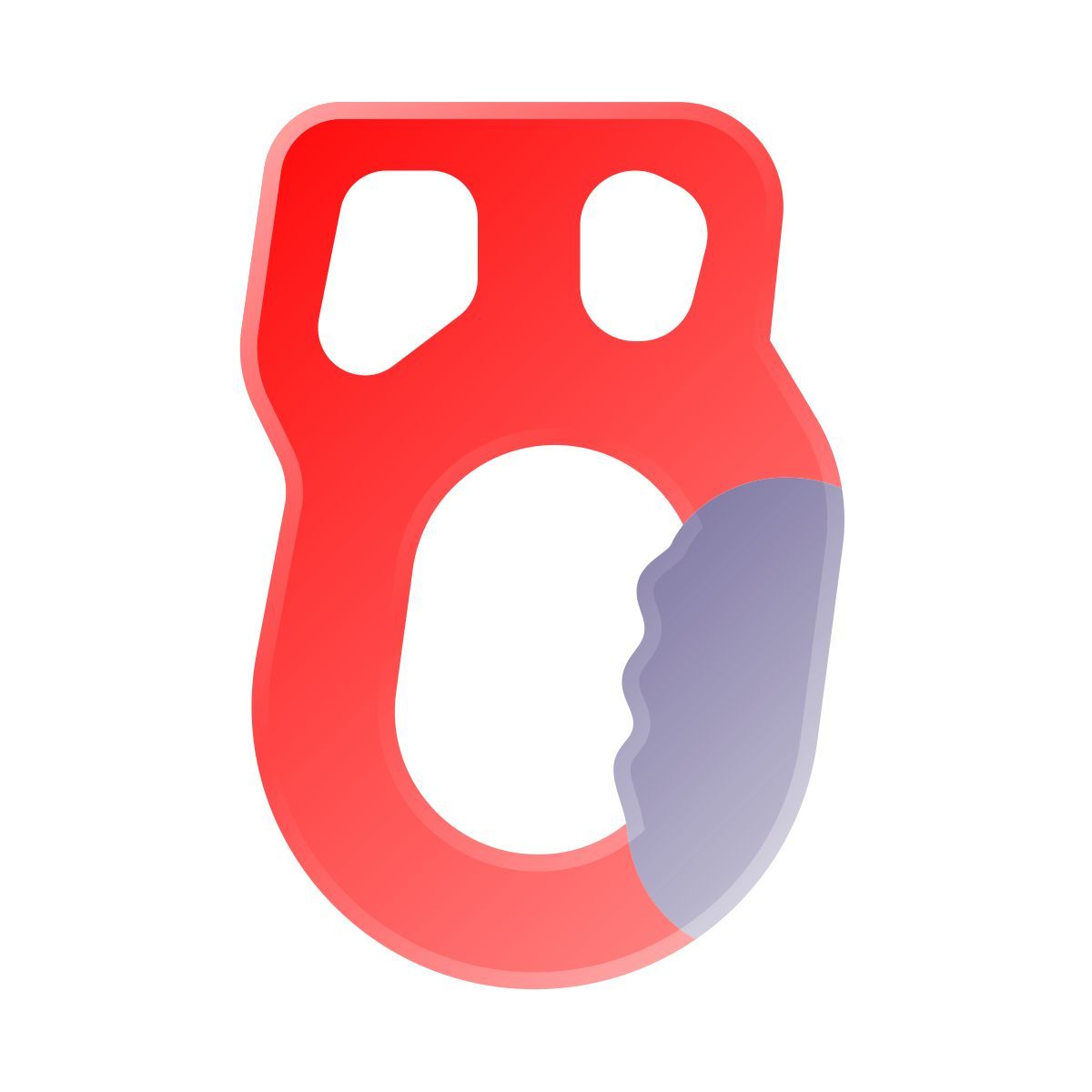 liquid glass color style 센더 icon