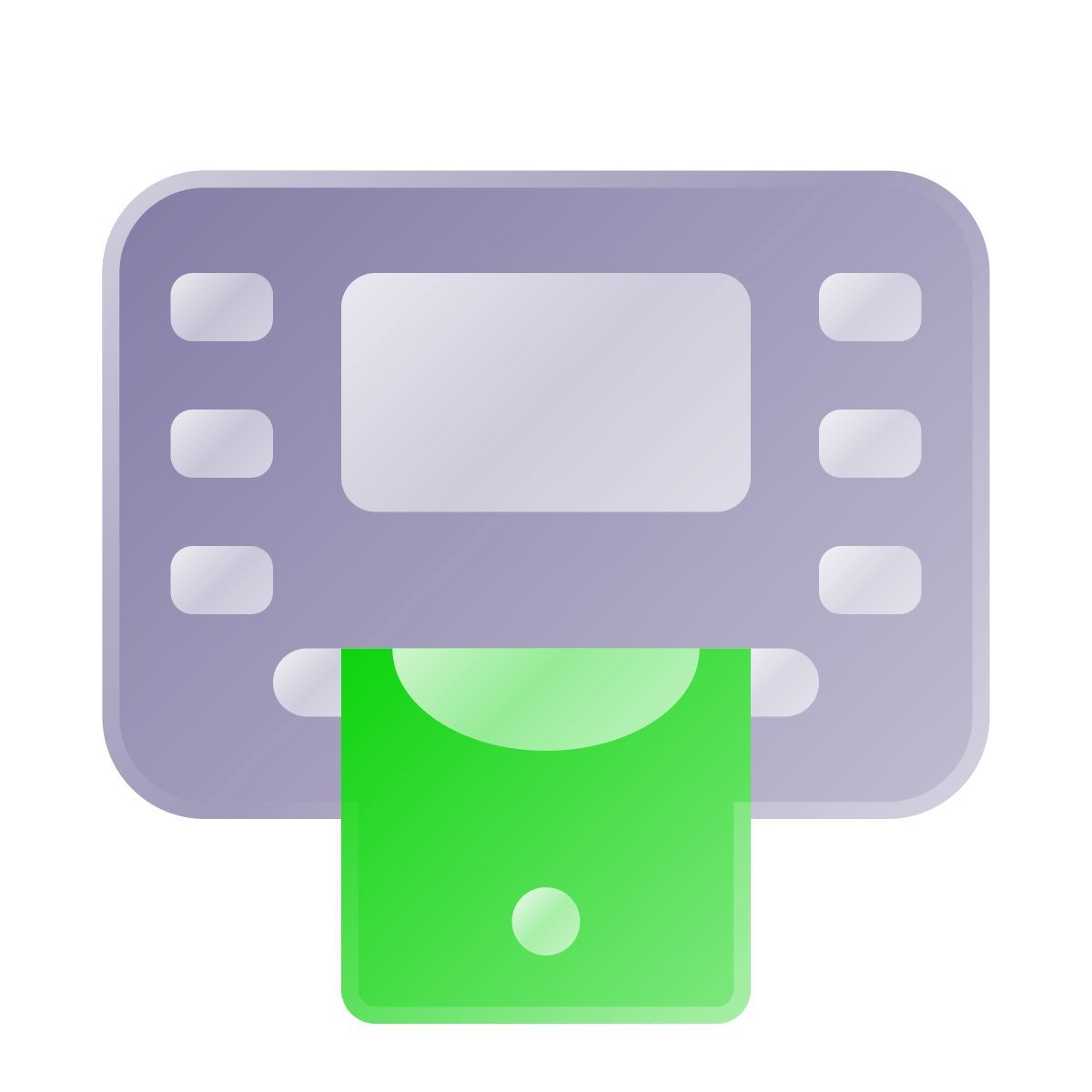 liquid glass color style atm icon