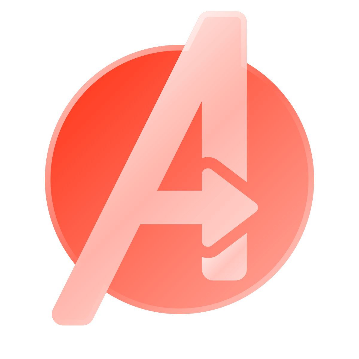 liquid glass color style 복수 자 icon