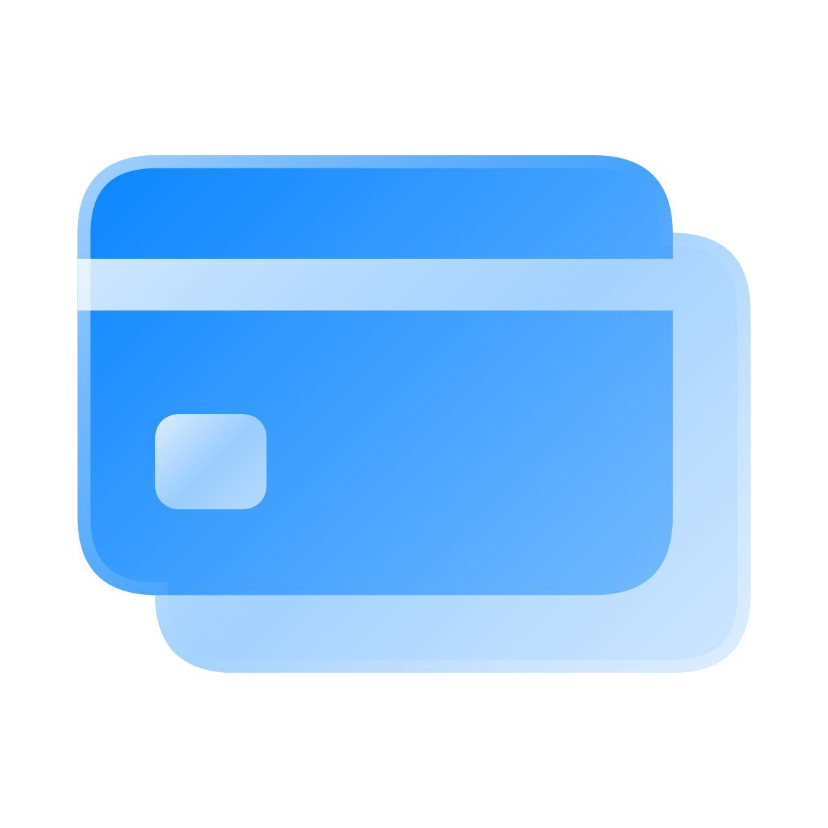 liquid glass color style банковские карты icon
