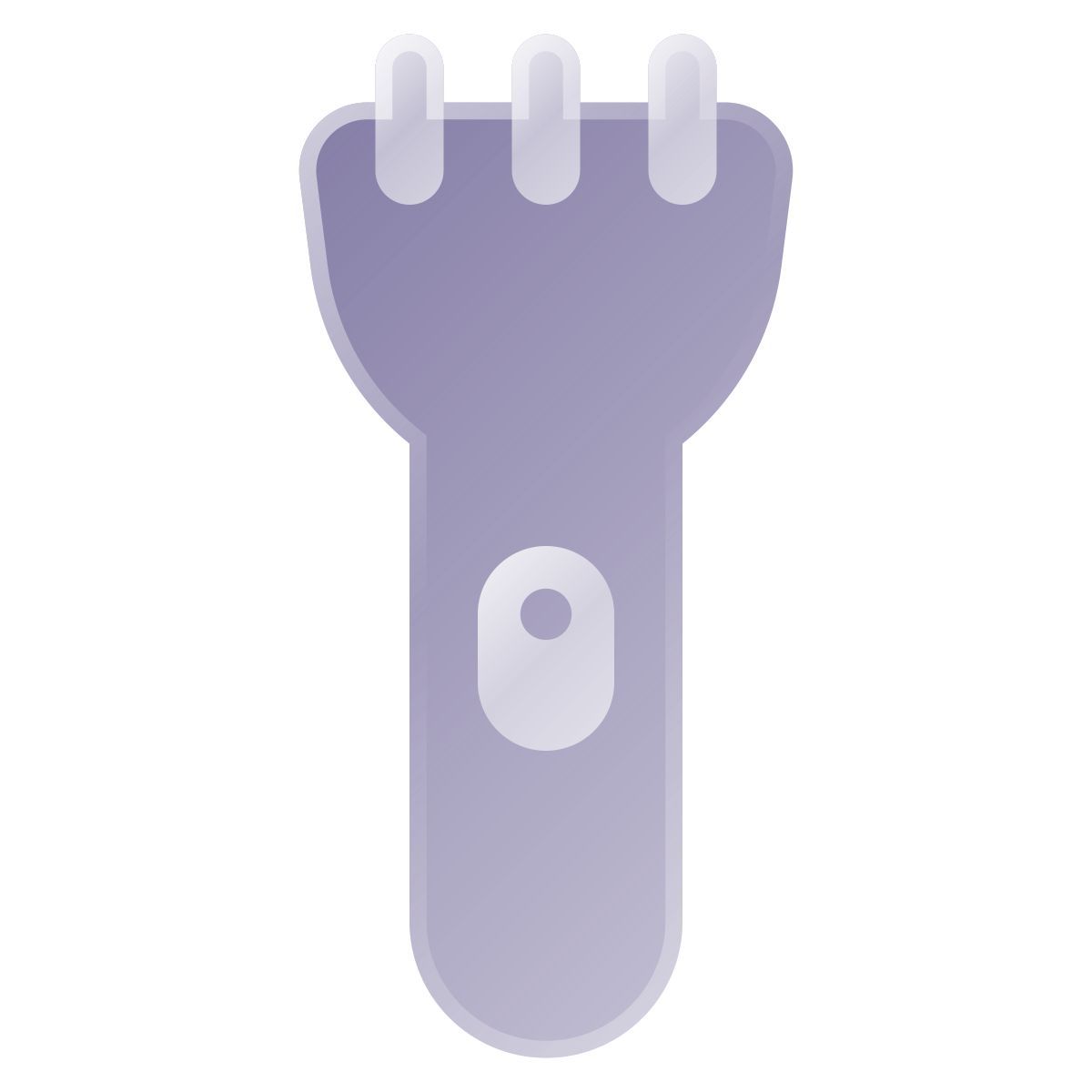 liquid glass color style barber clippers icon