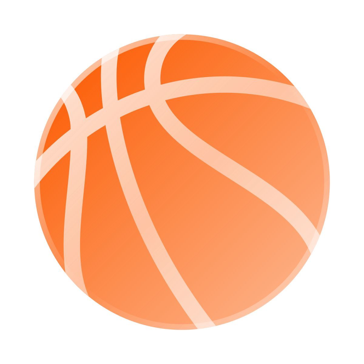 liquid glass color style pallacanestro icon