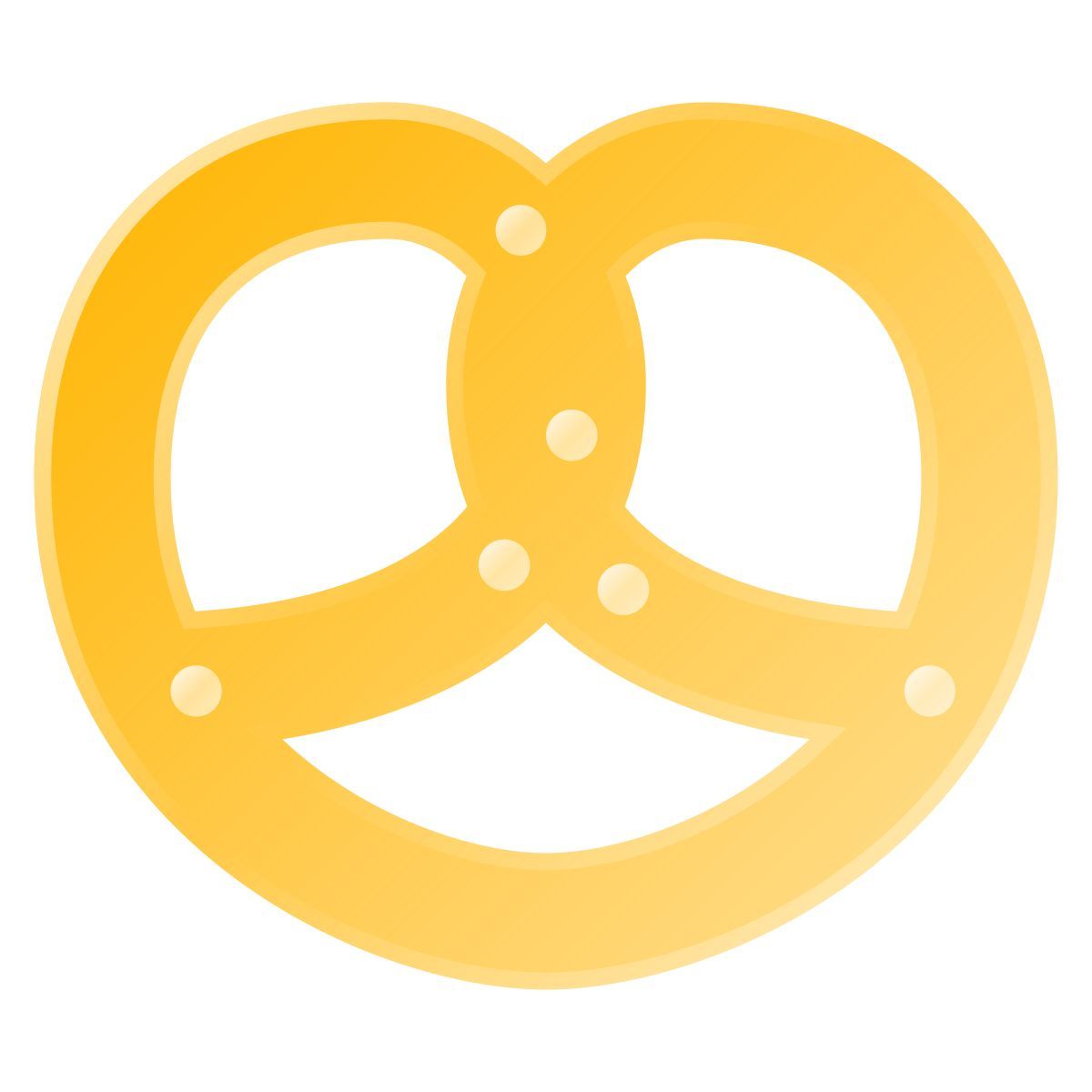 liquid glass color style brezel icon