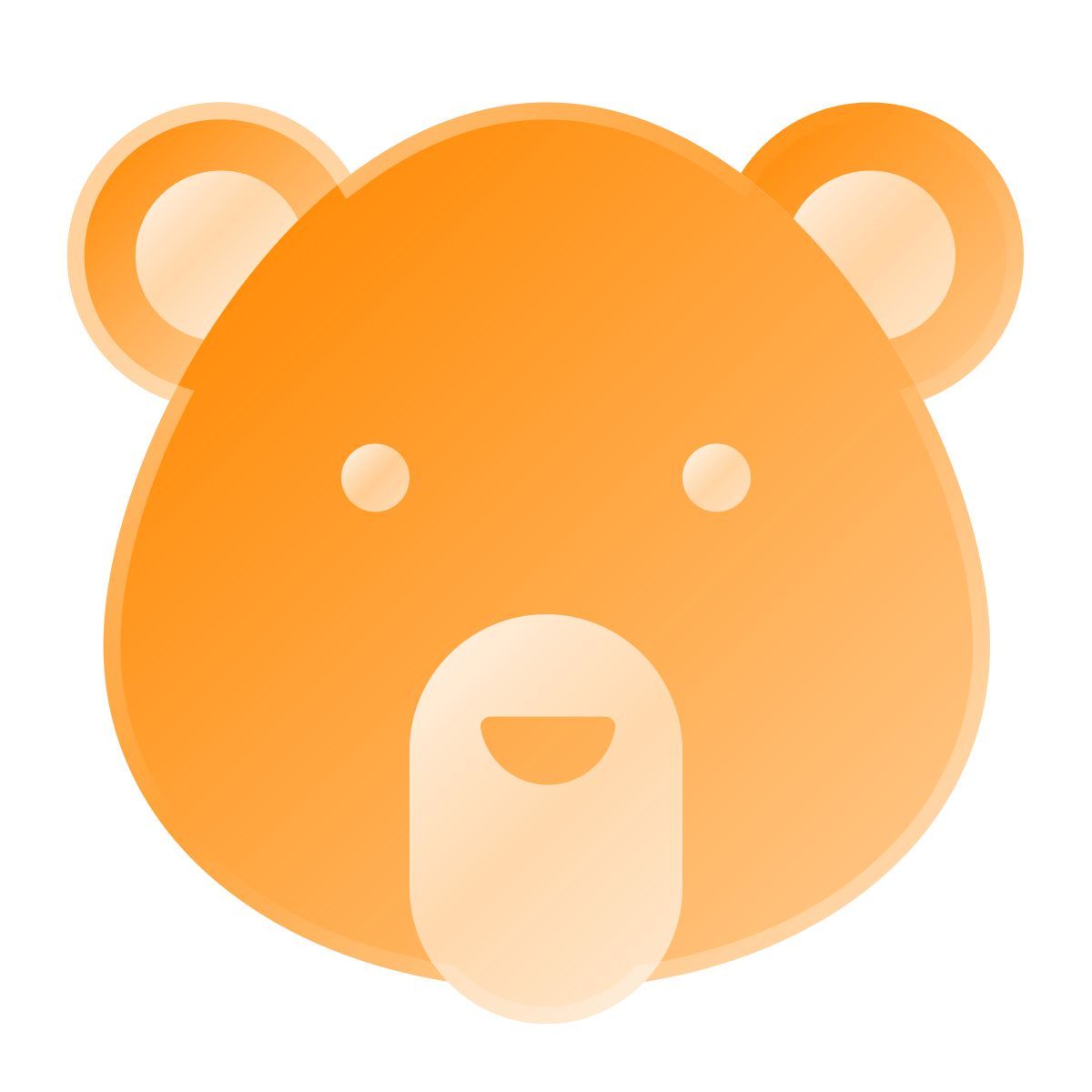 liquid glass color style orso icon