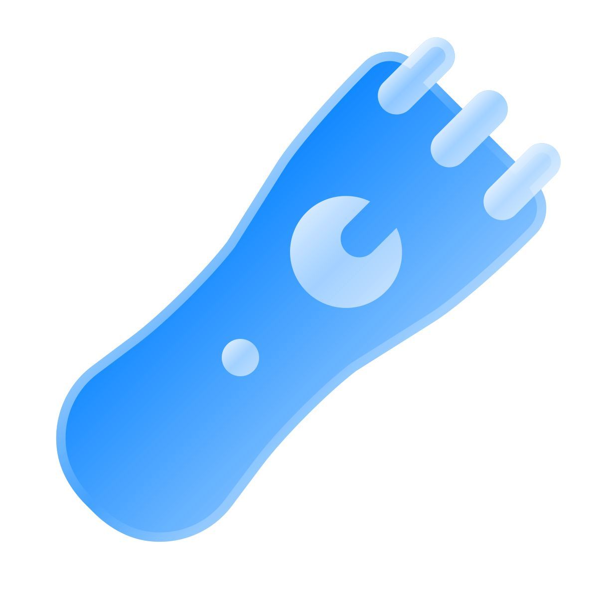 liquid glass color style barbero icon