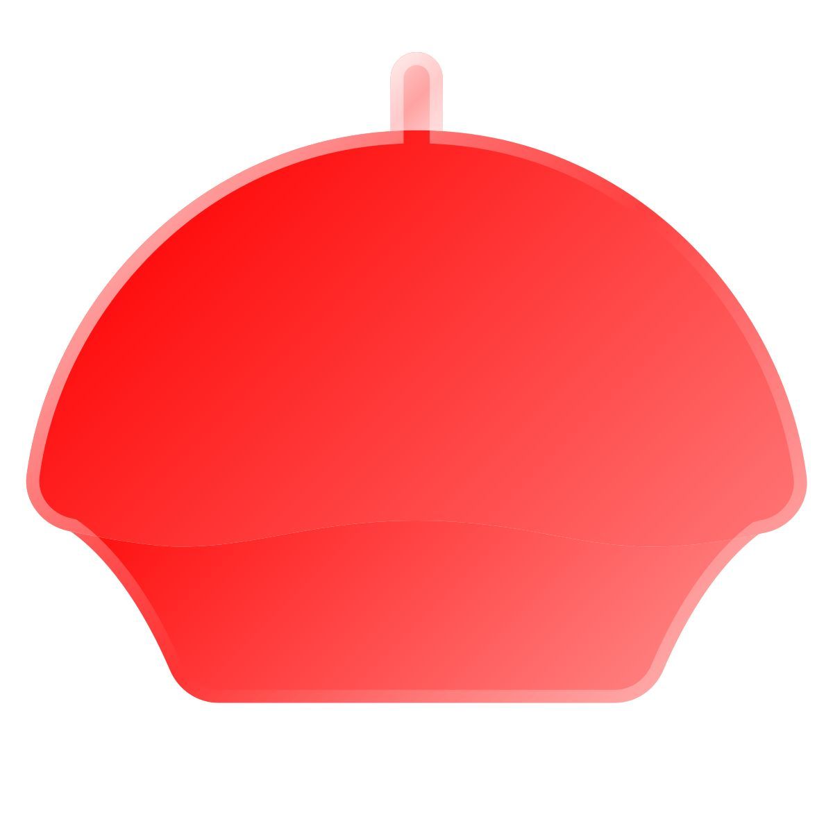 liquid glass color style berretto icon
