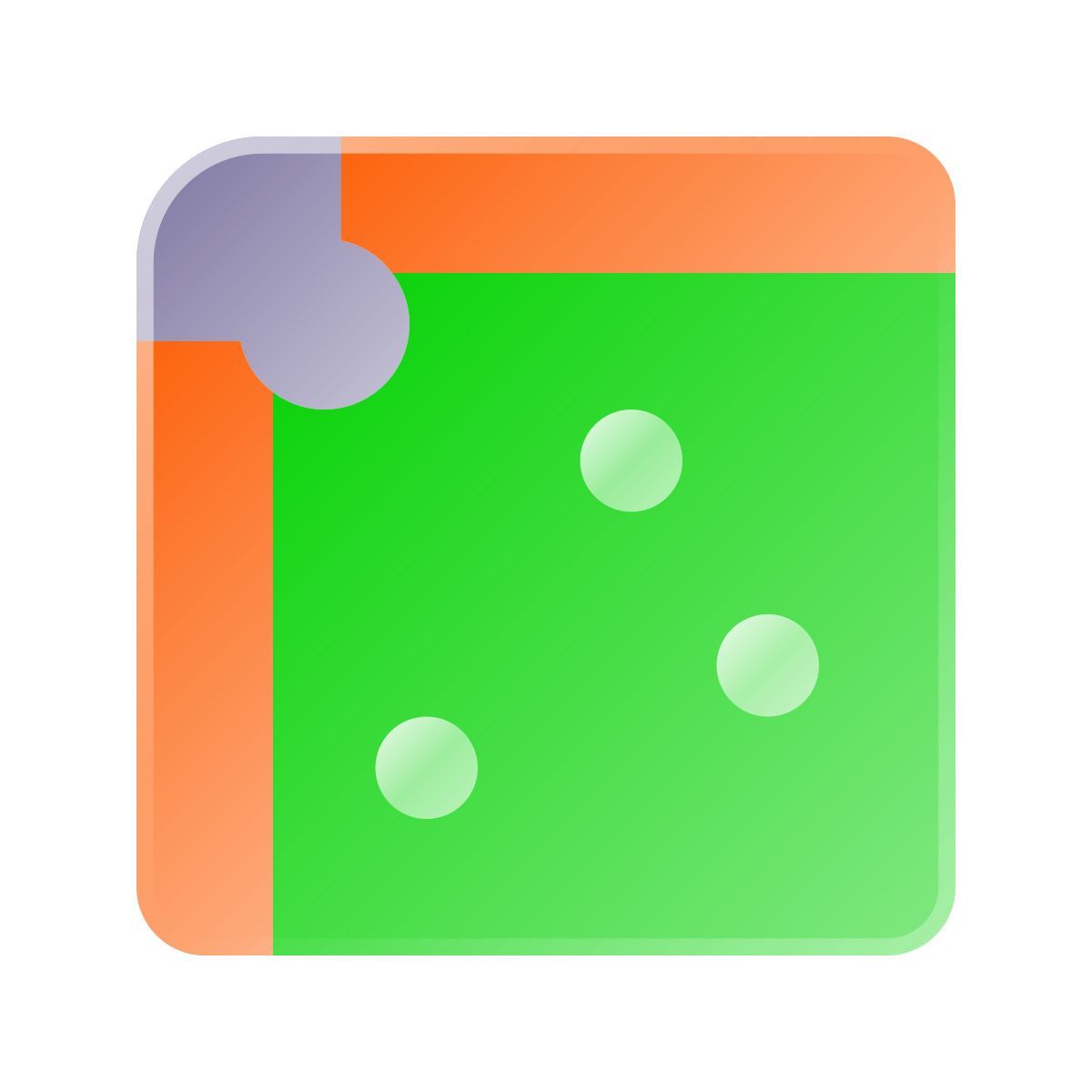 liquid glass color style 台球 icon