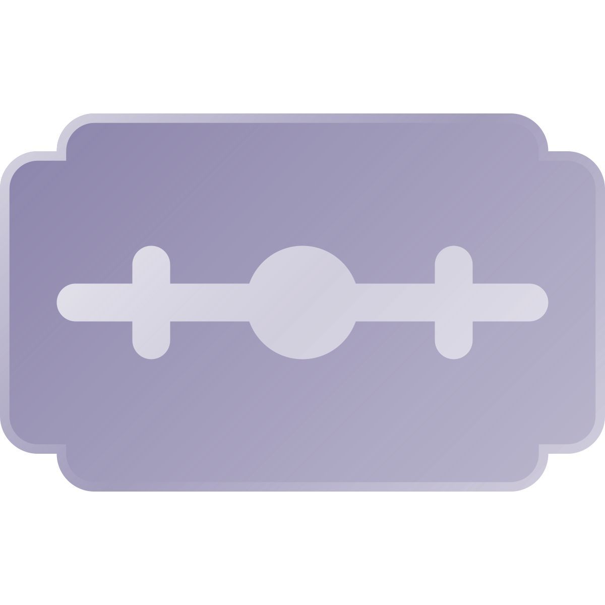 liquid glass color style 刃 icon
