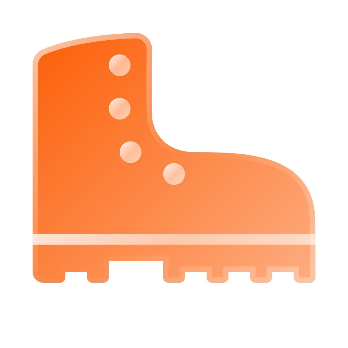 liquid glass color style bottes icon