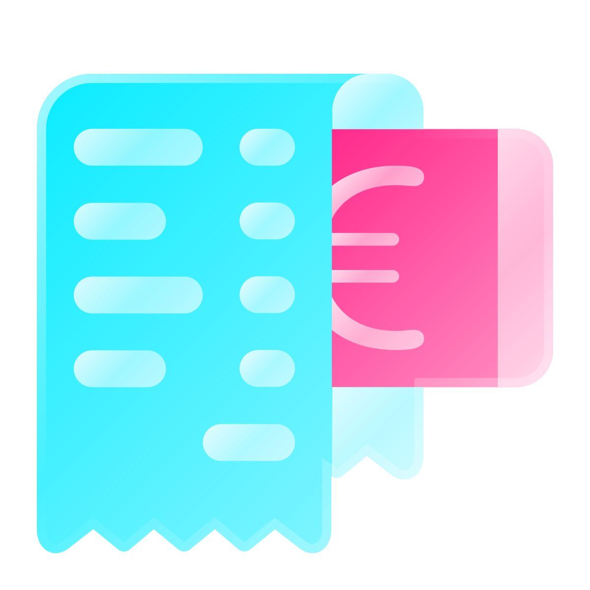 liquid glass color style buy for euro icon