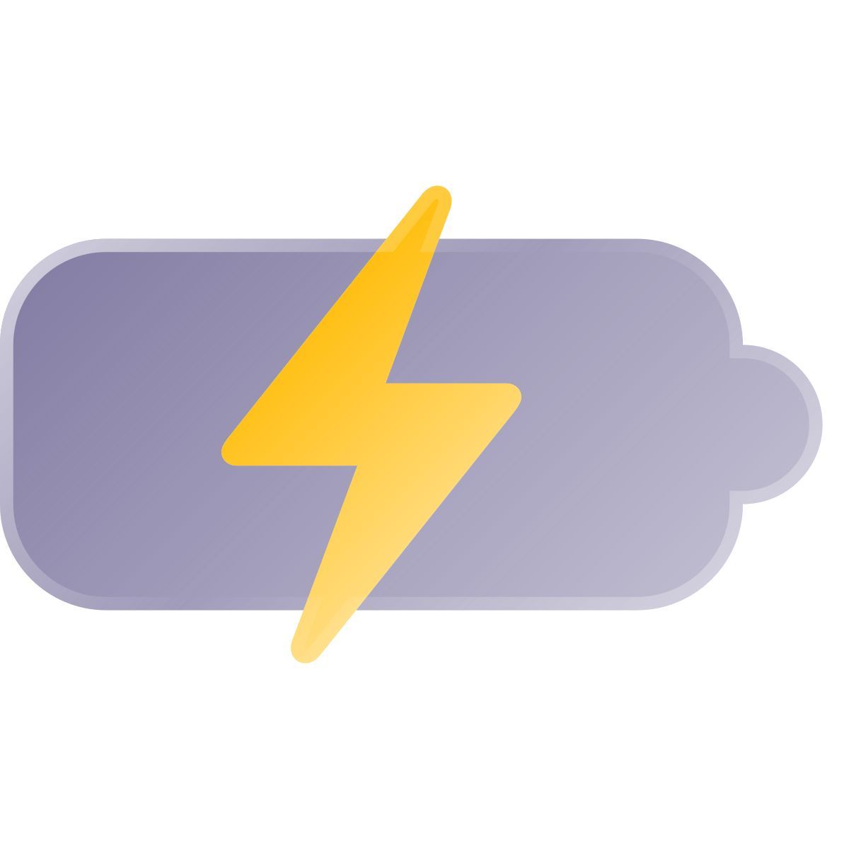 liquid glass color style 배터리 충전 icon