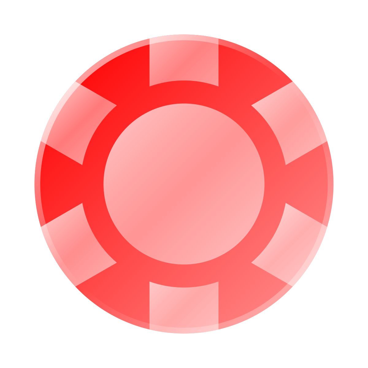 liquid glass color style ficha icon