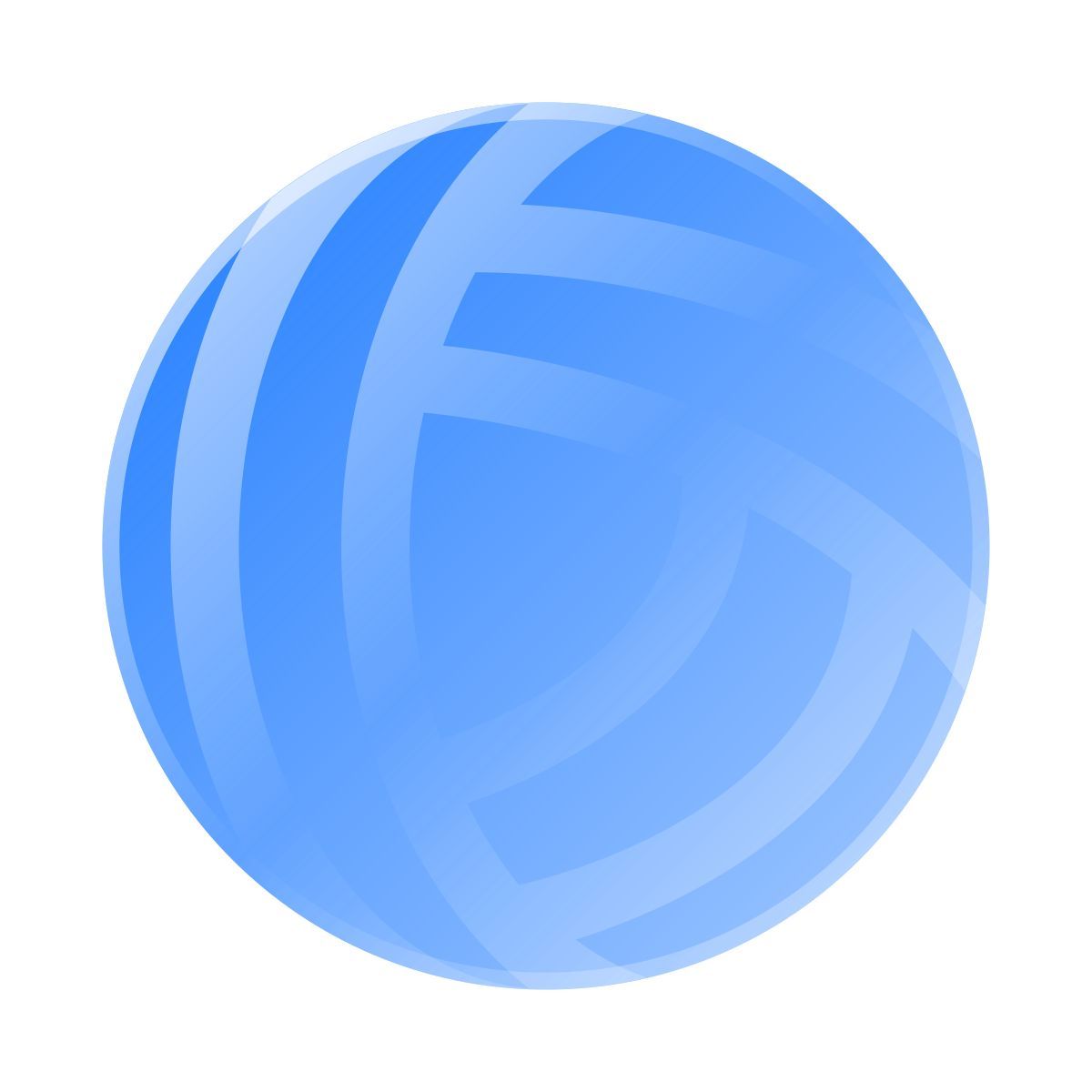 liquid glass color style clew icon