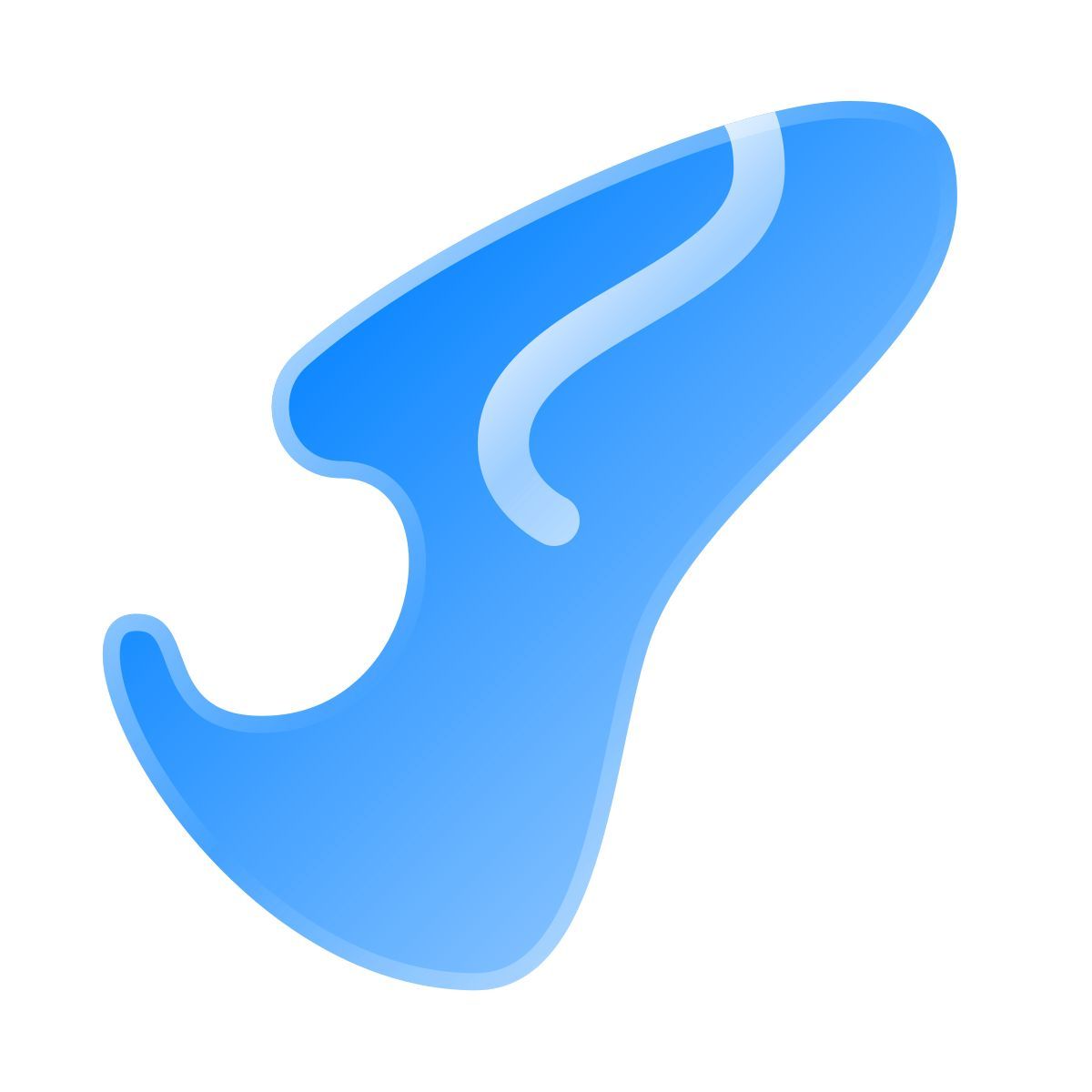 liquid glass color style scarpe da arrampicata icon