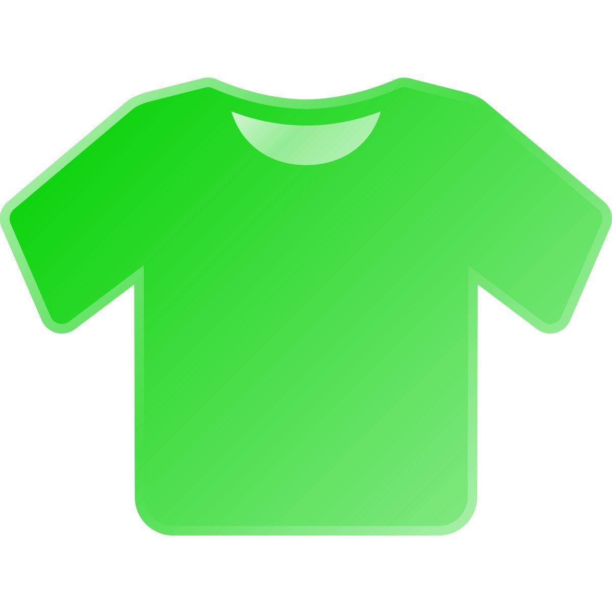 liquid glass color style vêtements icon