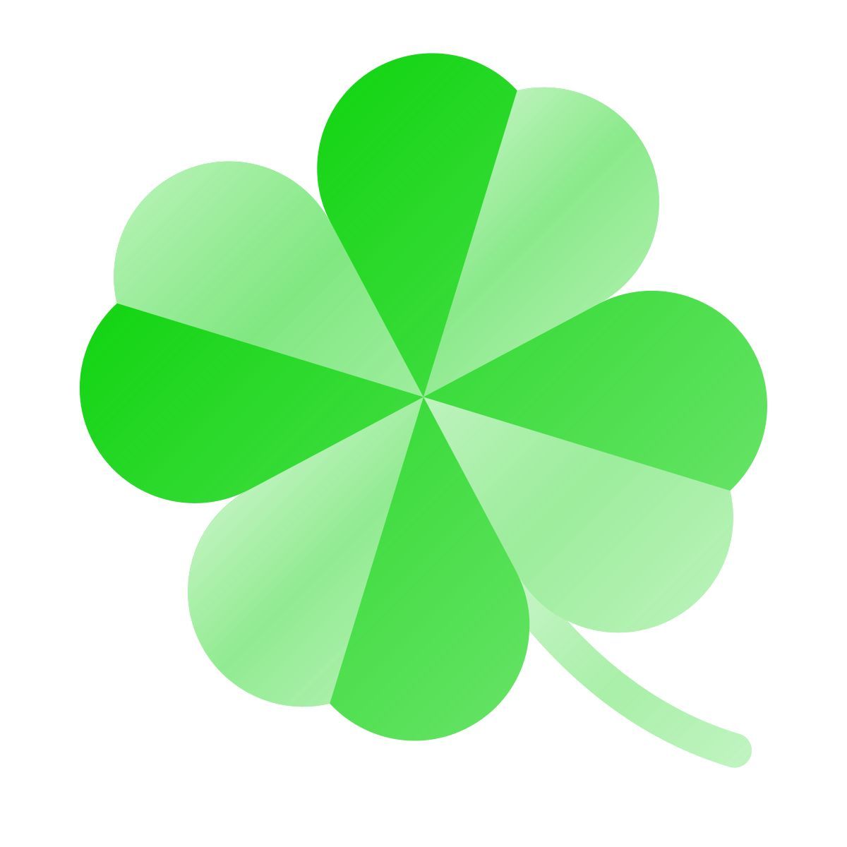 liquid glass color style клевер icon