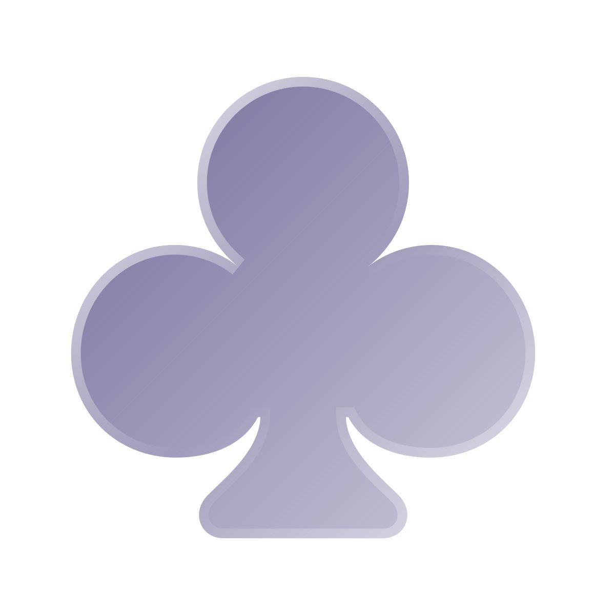 liquid glass color style clubs icon