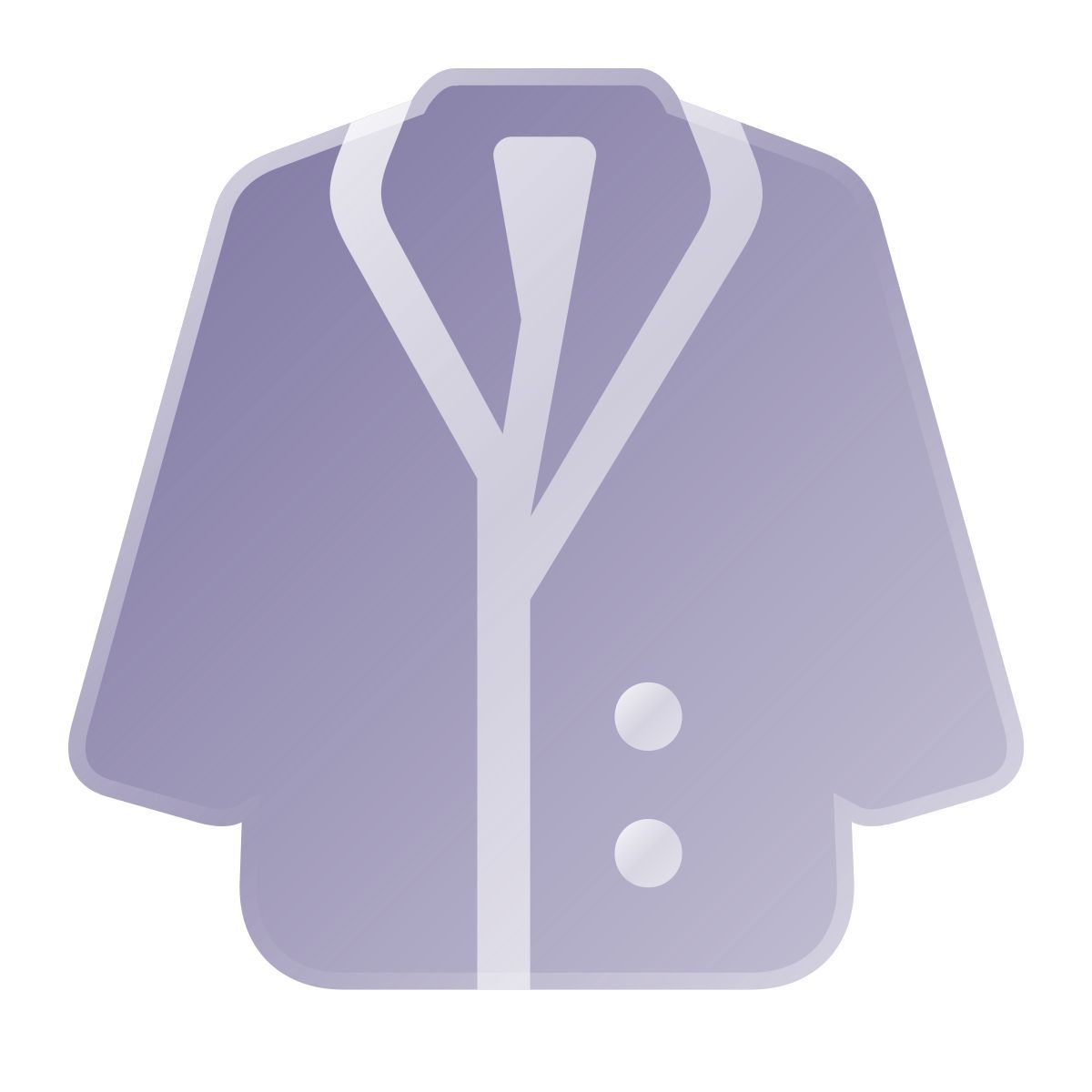 liquid glass color style cappotto icon