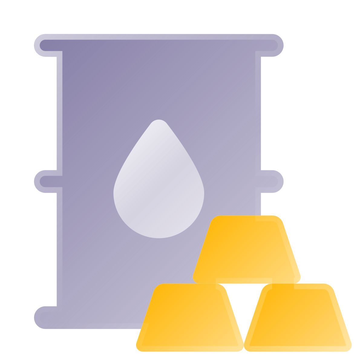 liquid glass color style mercadoria icon