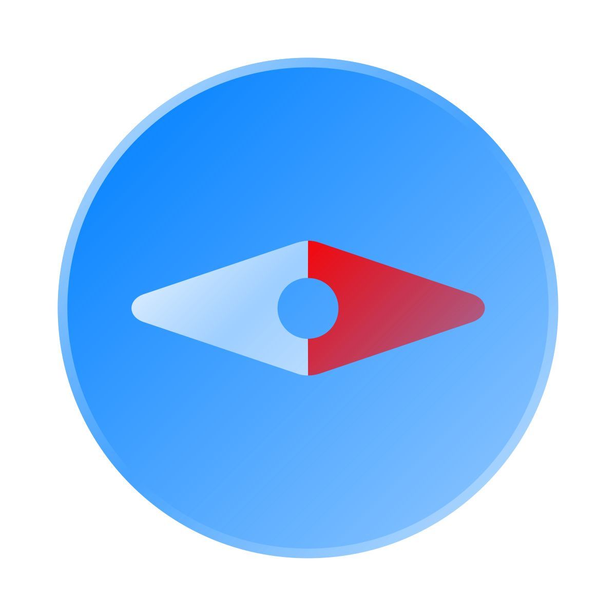 liquid glass color style kompass ost icon