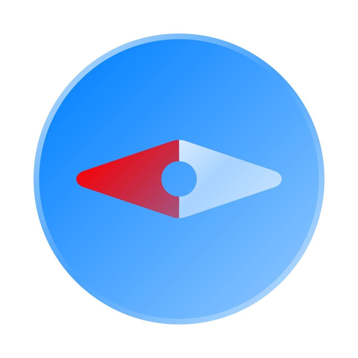 liquid glass color style 西罗盘 icon