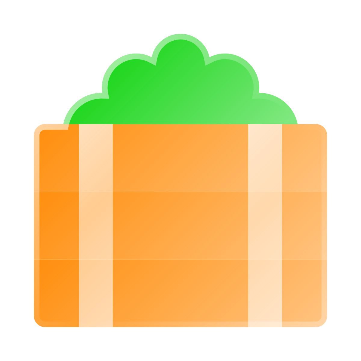 liquid glass color style компост icon