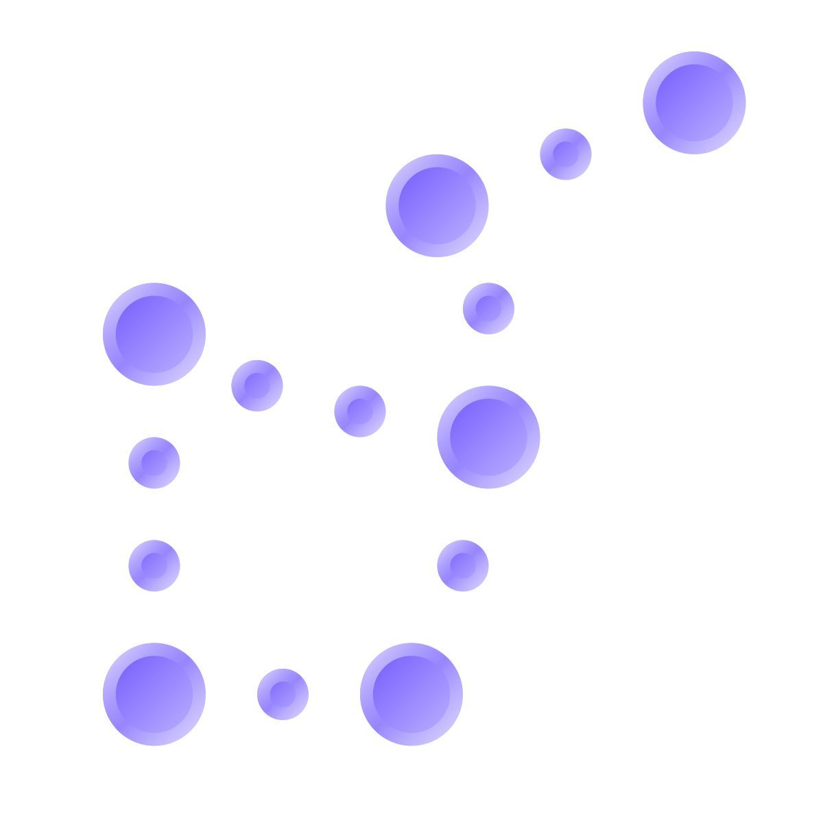 liquid glass color style constellation icon