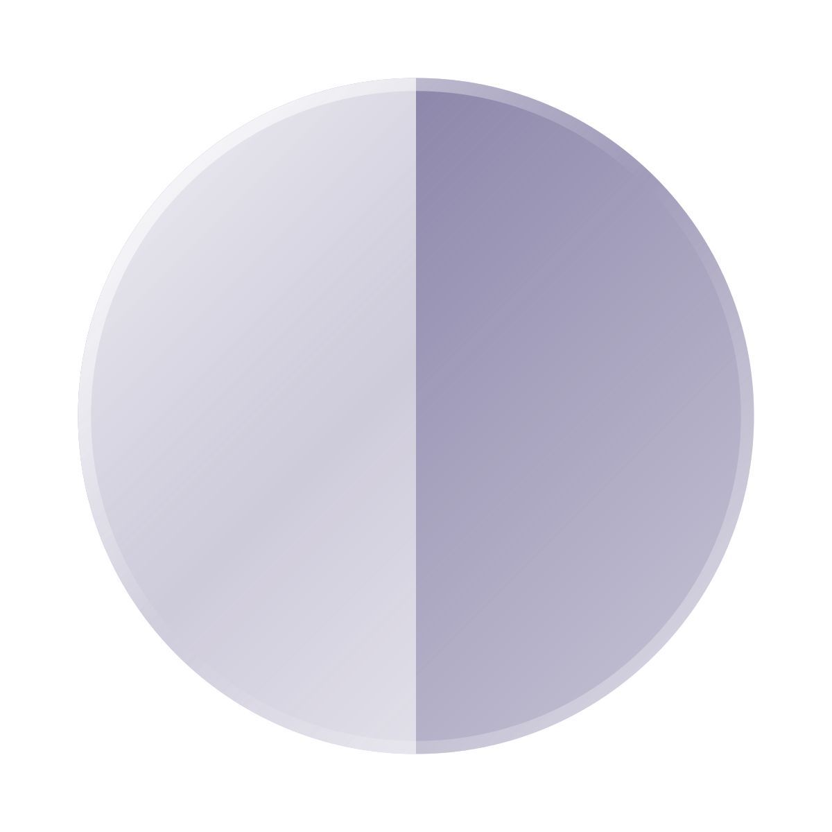 liquid glass color style contrasto icon