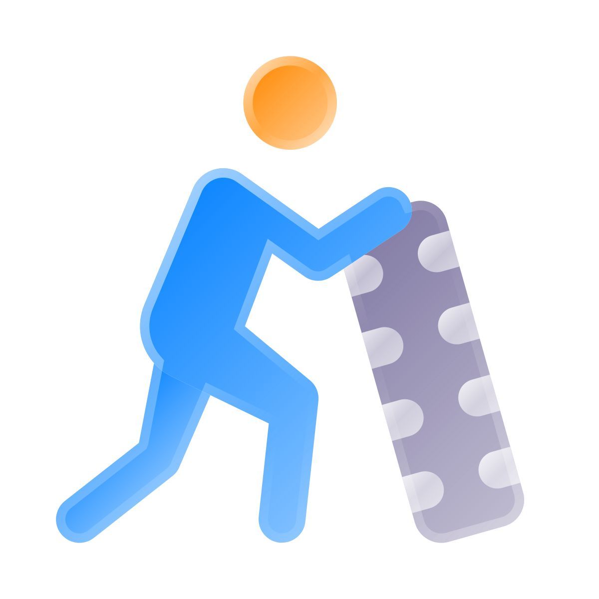 liquid glass color style crossfit icon