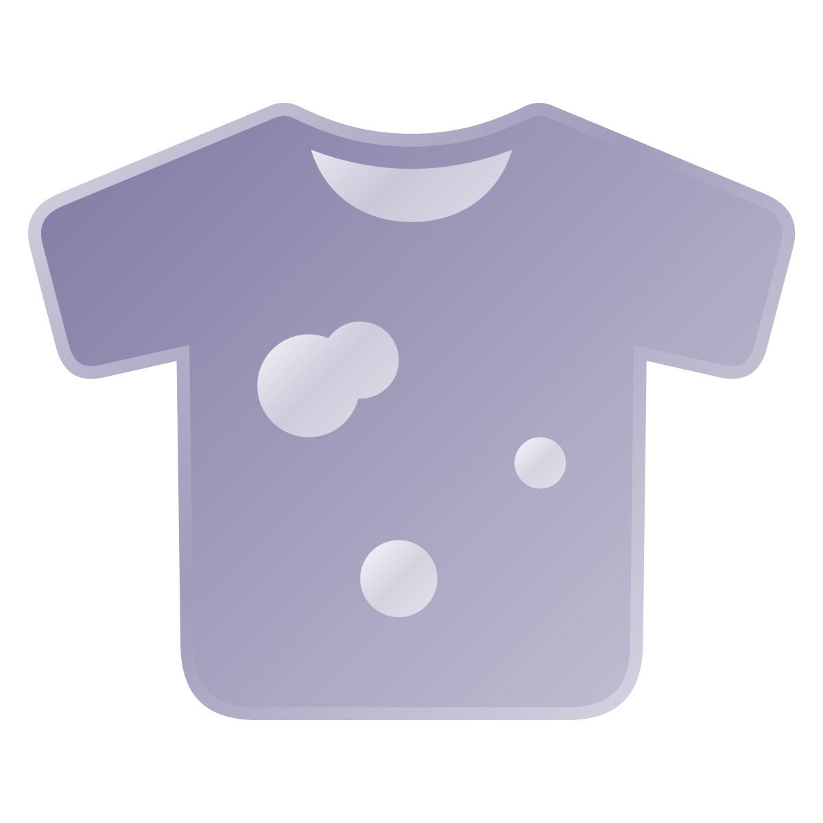 liquid glass color style ropa sucia icon