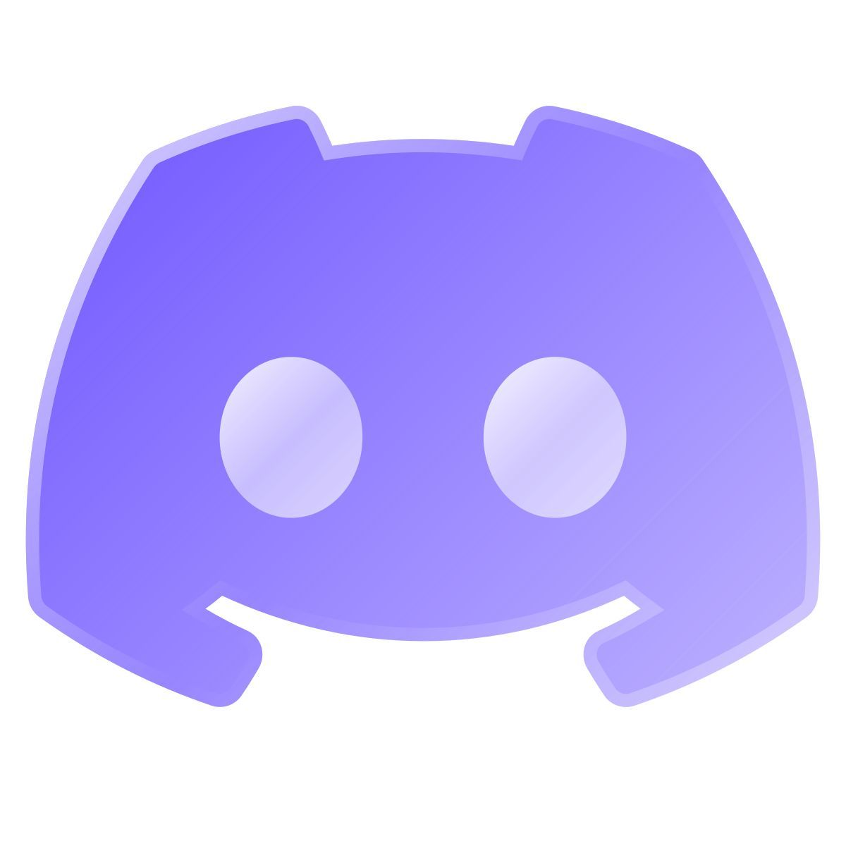 liquid glass color style logotipo de la discordia icon